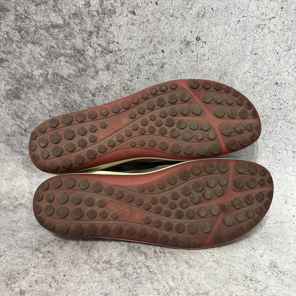ECCO Biom Life RXP Sport Mary Jane Women 9-9.5 Taupe Leather Comfort